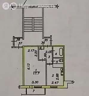 1-комнатная квартира: Верхняя Пышма, улица Мичурина, 6 (33.5 м) - Фото 1