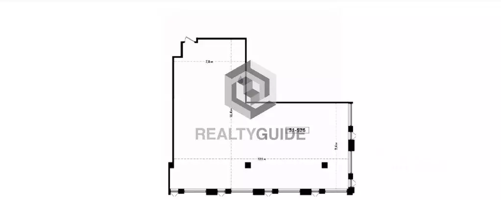 Офис в Москва БК Прокшино тер., 2 (232 м) - Фото 1