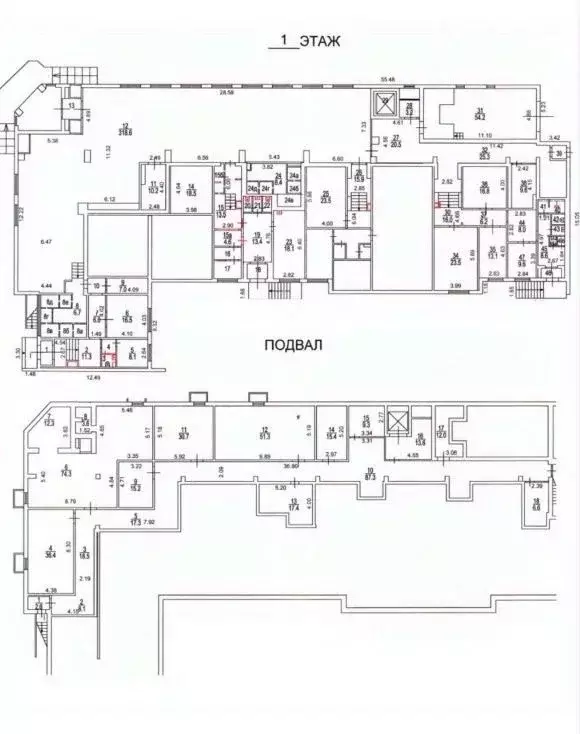 Торговая площадь в Москва Трифоновская ул., 12 (1208 м) - Фото 1