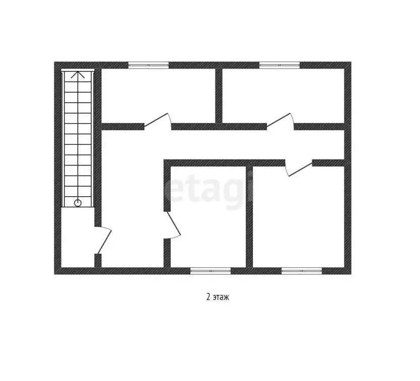 Дом в посёлок Октябрьский, Чегресовская улица (120 м) - Фото 1
