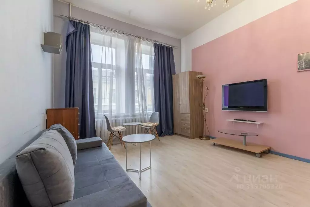 Квартира, 1 комната, 39.79 м - Фото 0