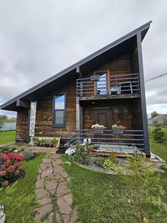 Коттедж в Башкортостан, Уфимский район, Таптыковский сельсовет, ... - Фото 1