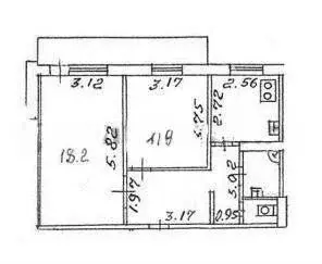 2-к кв. Липецкая область, Липецк ул. Доватора, 6 (51.0 м) - Фото 1