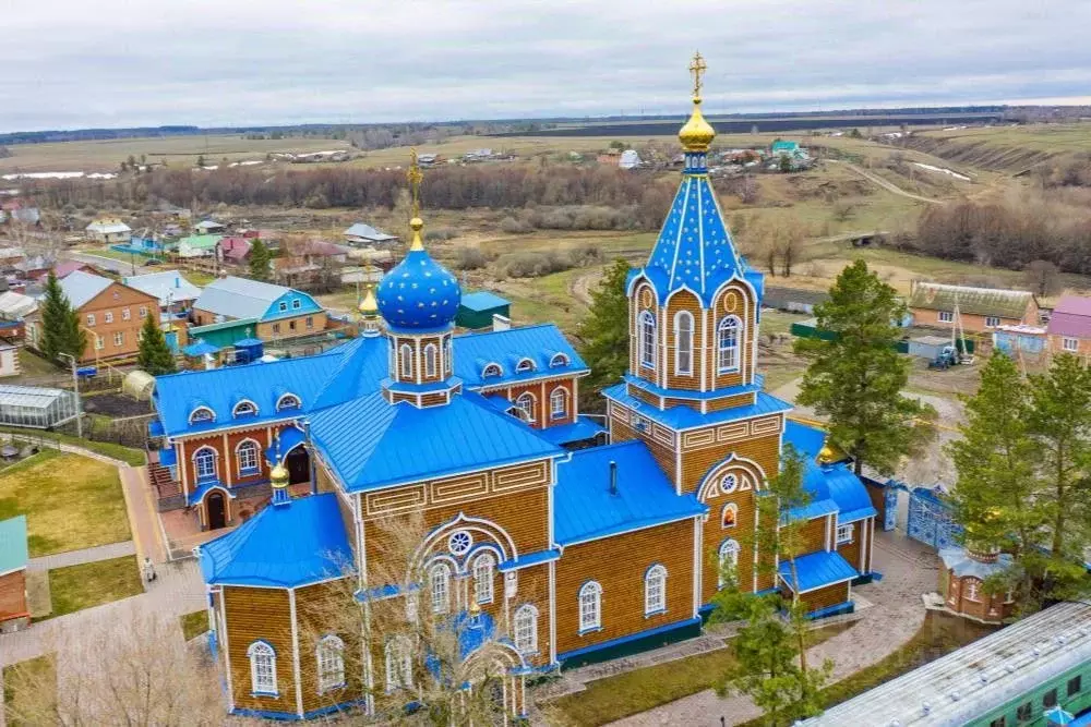 Женский монастырь в Самарской области Ташла