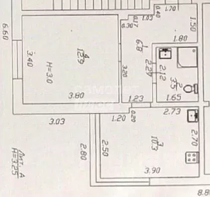 1-к кв. Краснодарский край, Анапа проезд Родниковый, 18 (33.5 м) - Фото 2