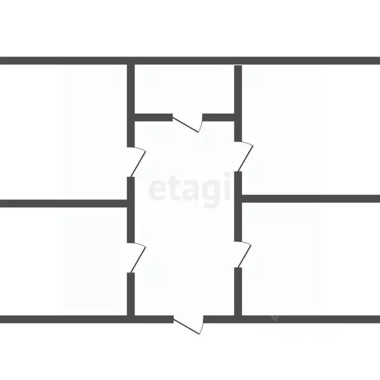 3-к кв. Тюменская область, с. Нижняя Тавда ул. Ульянова, 48 (63.8 м) - Фото 2