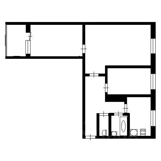 3-к кв. Тюменская область, Тюмень ул. Республики, 196 (56.2 м) - Фото 2