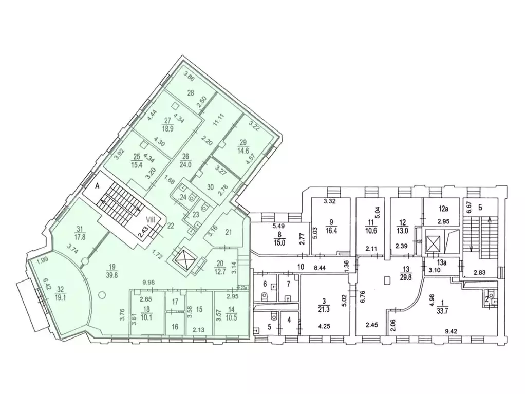 Офис в Москва ул. Большая Якиманка, 17/2С1 (272 м) - Фото 2