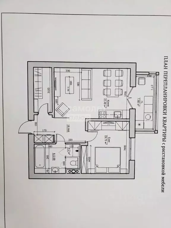 2-к кв. Москва Мичуринский просп., 34 (54.0 м) - Фото 2