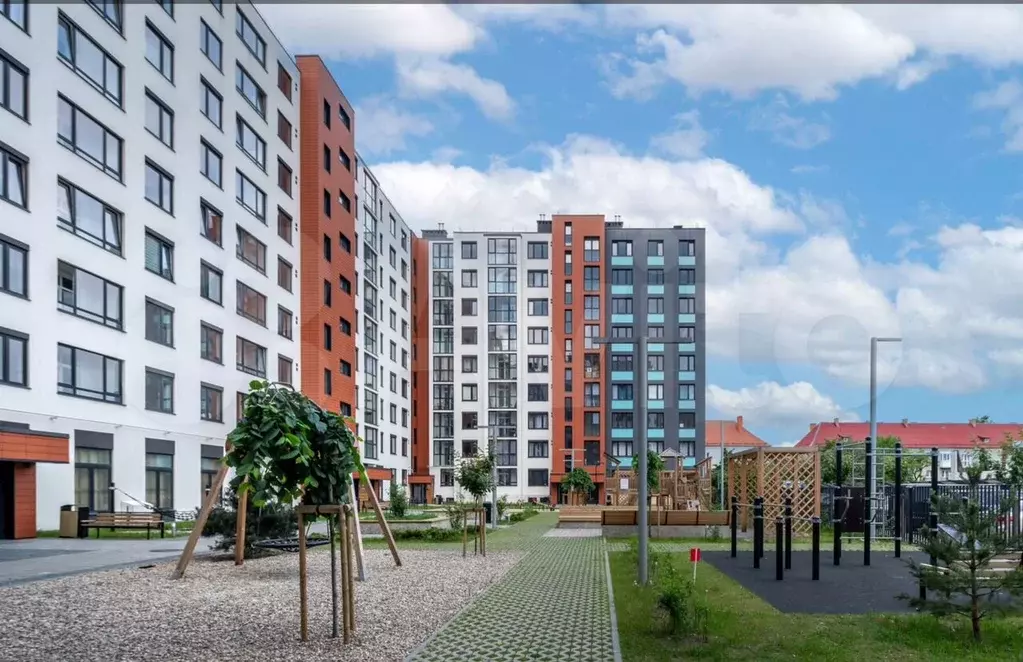 1-к. квартира, 39,3 м, 7/9 эт. - Фото 0
