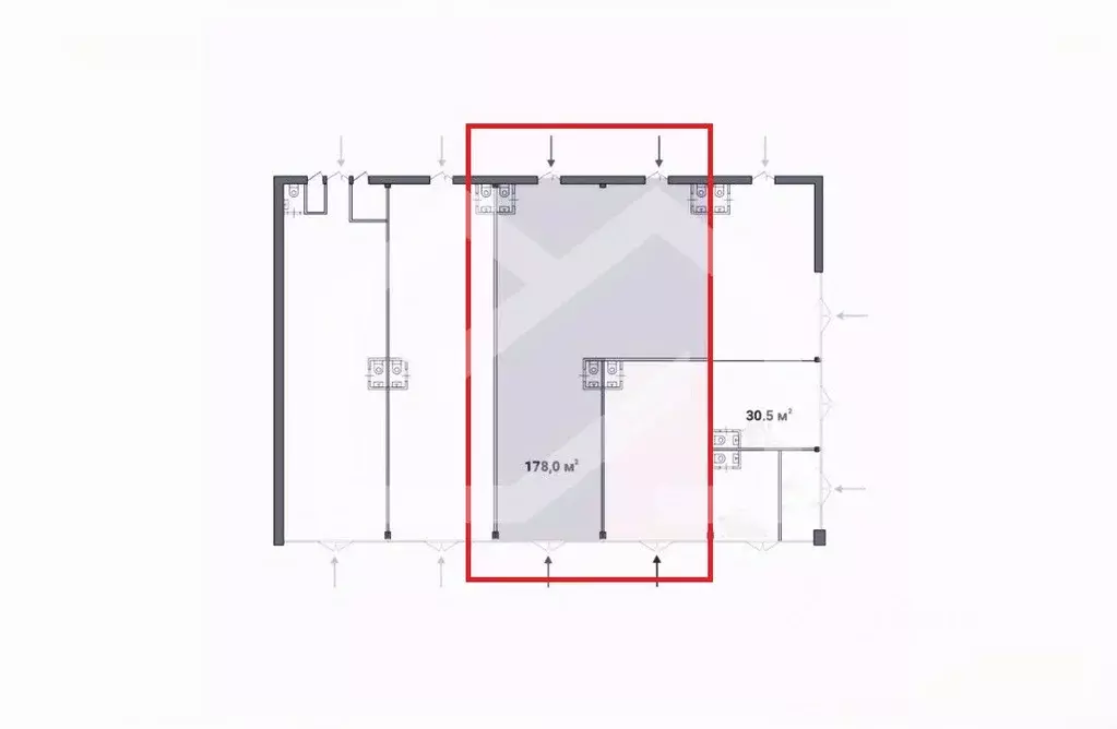Помещение свободного назначения в Москва Тушинская ул., 24С15 (178 м) - Фото 2