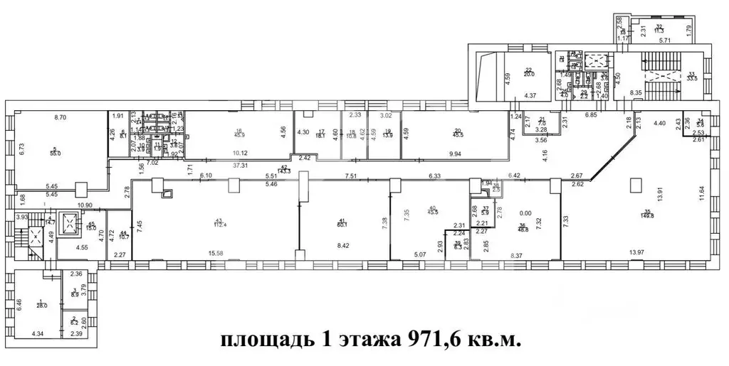 Помещение свободного назначения в Москва Воронцовская ул., 35Бк3 (914 ... - Фото 2