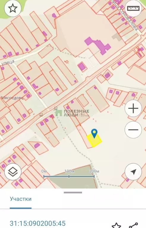 Участок в Белгородская область, Белгородский район, Беловское с/пос, ... - Фото 2