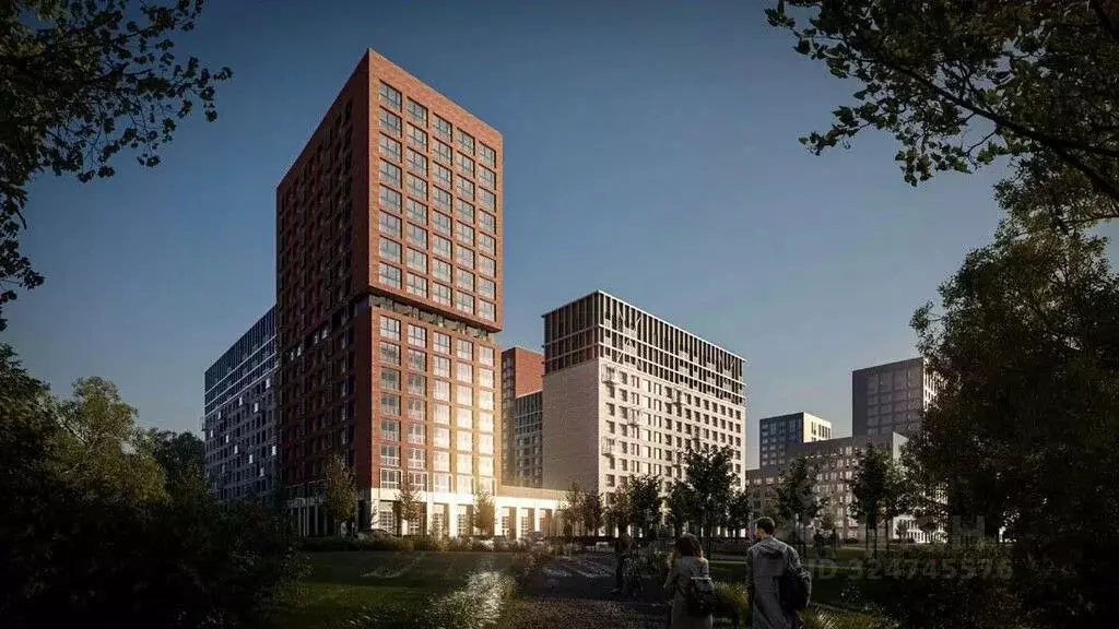 1-к кв. Татарстан, Казань Паркмаяк жилой комплекс (41.2 м) - Фото 1