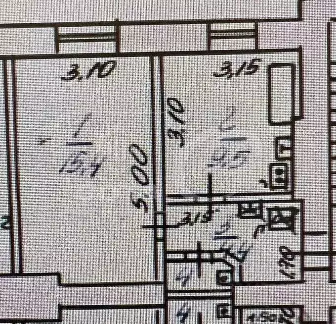 1-к кв. Воронежская область, Воронеж ул. Тимирязева, 15 (32.2 м) - Фото 2
