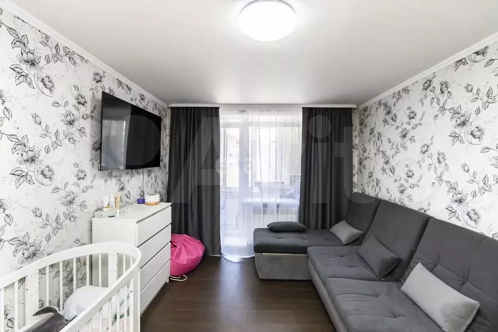 1-к. квартира, 35,7 м, 4/5 эт. - Фото 1