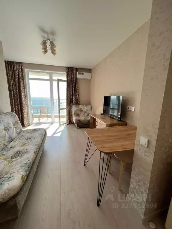 Студия Крым, Ялта муниципальный округ, Гурзуф пгт ул. Ялтинская, 14Ак3 ... - Фото 1