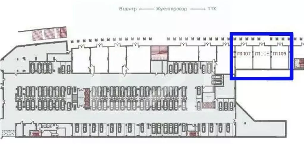 Помещение свободного назначения в Москва проезд Жуков, вл8 (256 м) - Фото 2