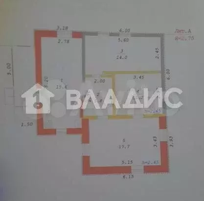 Дом 63,3 м на участке 6 сот. - Фото 0