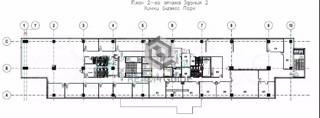 296 м2 Бизнес-центр  Химки Бизнес Парк (Khimki Business Park)  A - Фото 1