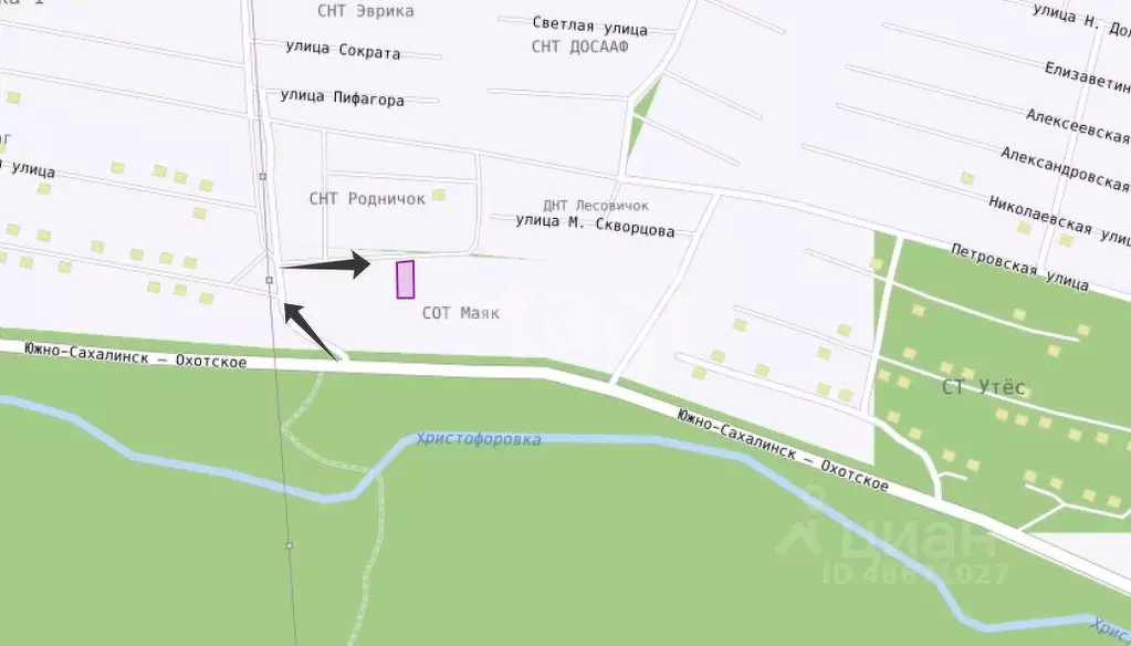 Участок в Сахалинская область, Южно-Сахалинск  (9.0 сот.) - Фото 1