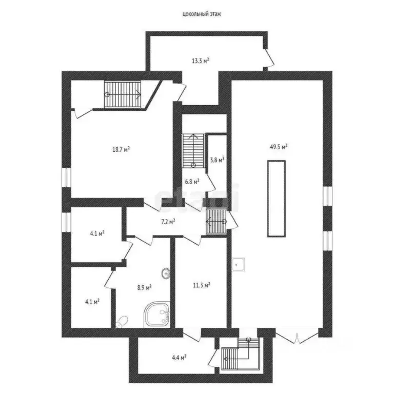 Дом в Красноярский край, Красноярск Тихоновская ул., 6 (373 м) - Фото 2