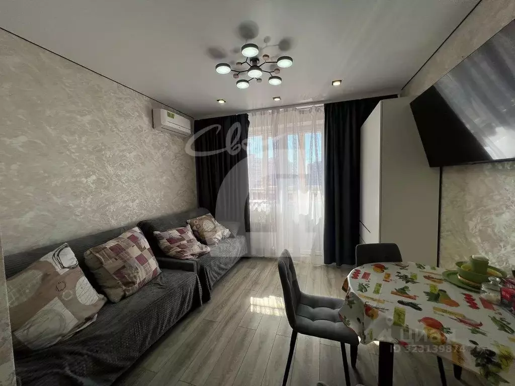 Студия Краснодарский край, Краснодар ул. Западный обход, 57к1 (26.0 м) - Фото 1