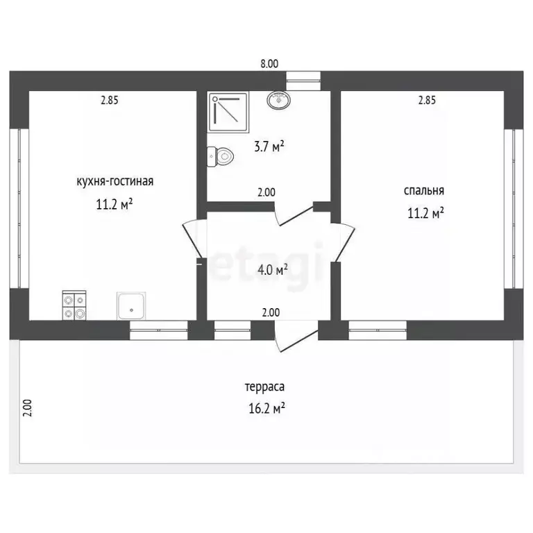 Дом в Тюменская область, Тюмень Лаванда садовое товарищество, ул. 2-я ... - Фото 2