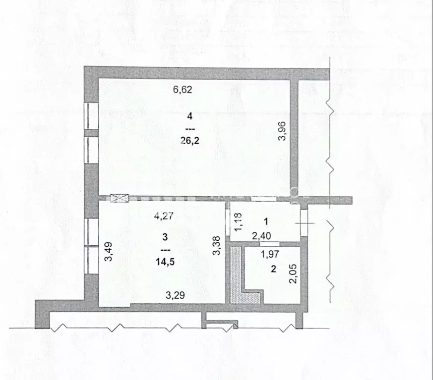 1-к кв. Ханты-Мансийский АО, Ханты-Мансийск ул. Объездная, 10 (47.2 м) - Фото 1