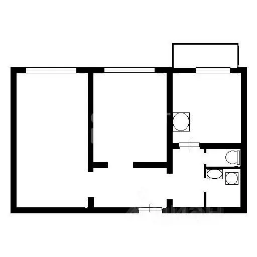 2-к кв. Москва Вяземская ул., 18к1 (60.0 м) - Фото 2
