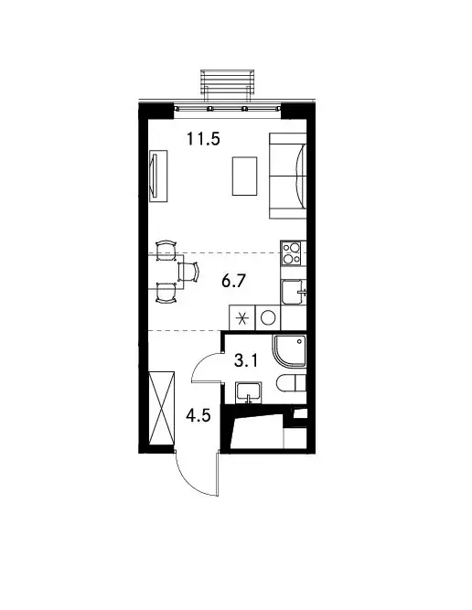 Продаётся 2-к квартира, 50.9 м - Фото 0