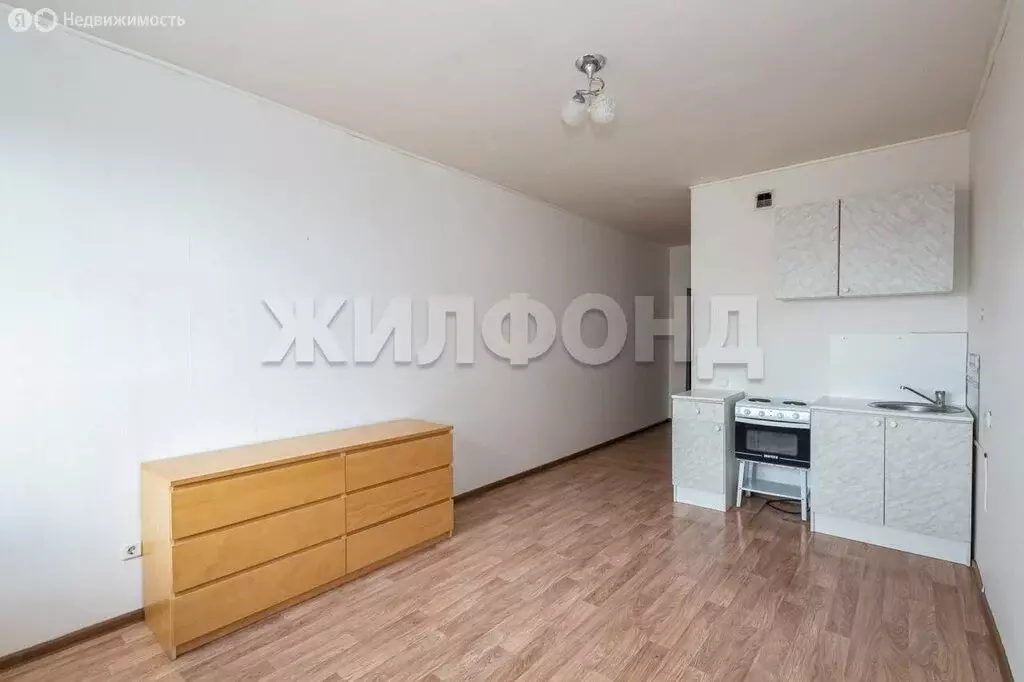 Квартира-студия: Новосибирск, Первомайская улица, 226 (27.7 м) - Фото 0