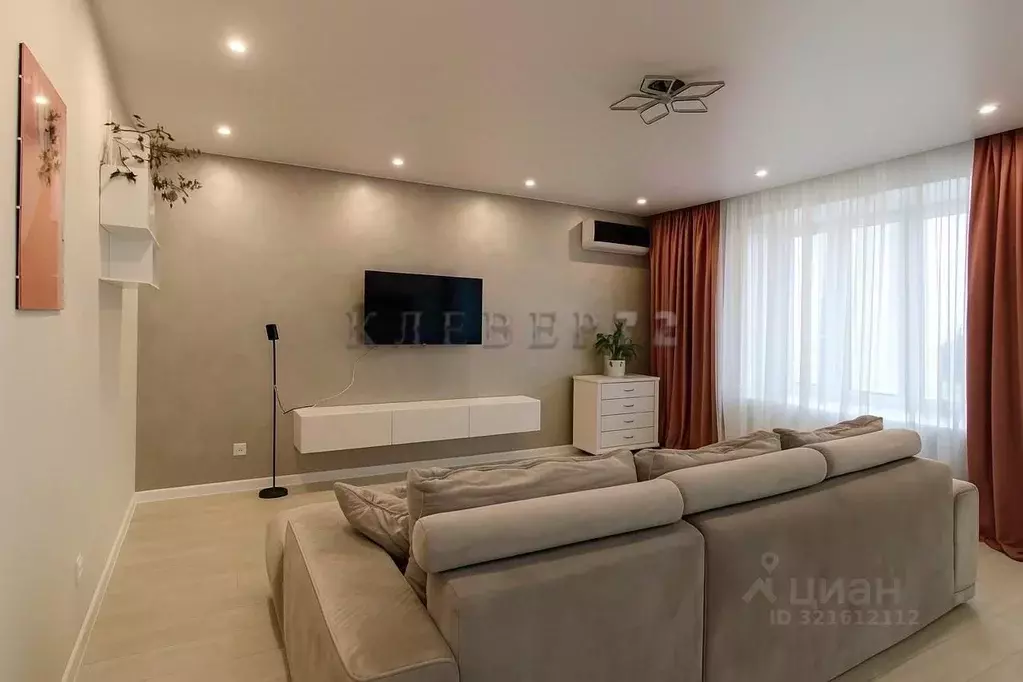 2-к кв. Тюменская область, Тюмень Полевая ул., 105к2 (79.0 м) - Фото 2