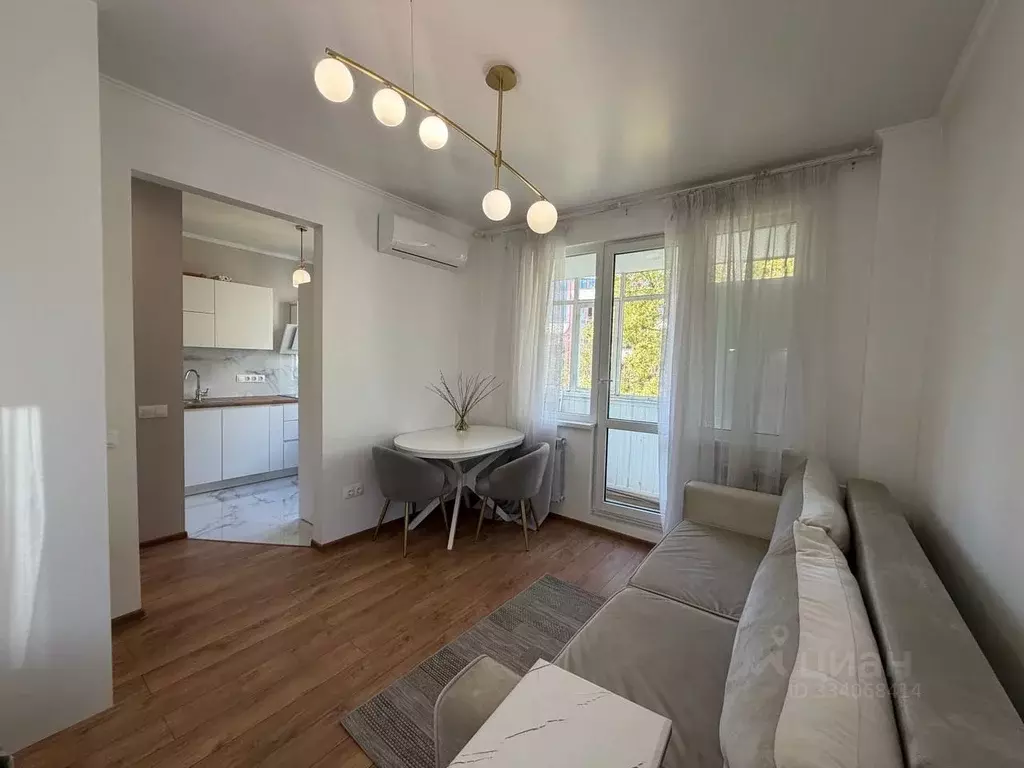 Студия Москва Новодевичий проезд, 8 (32.0 м) - Фото 1