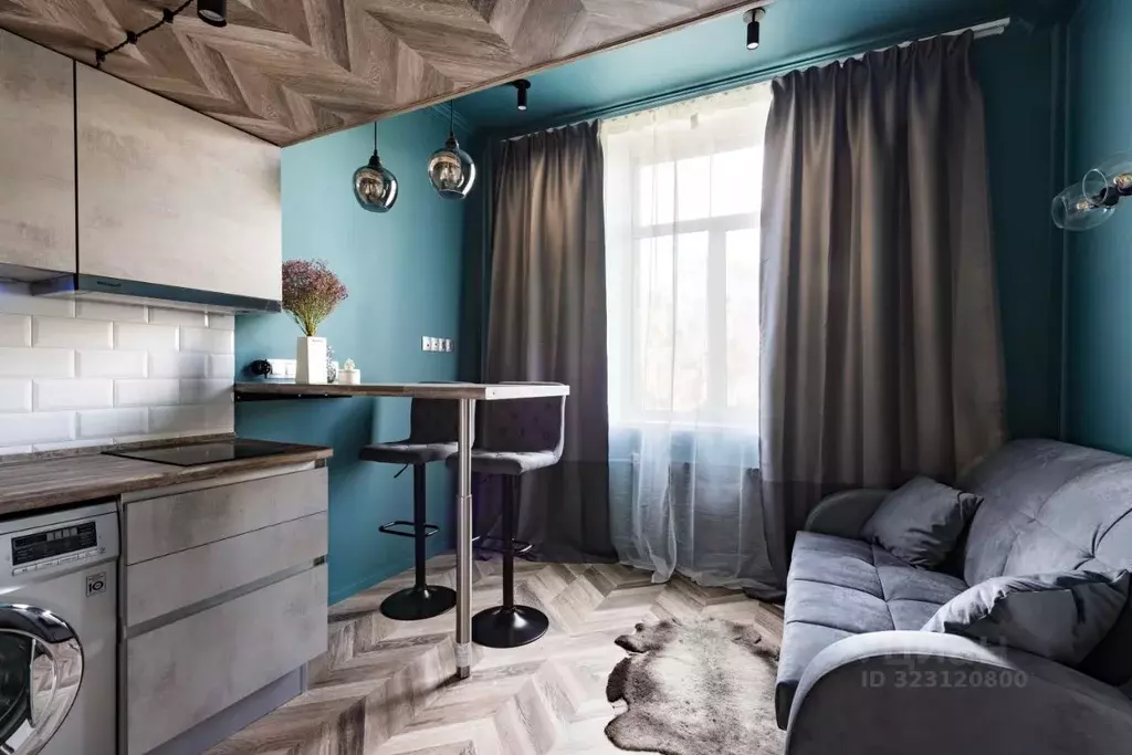 Студия Москва Гостиничная ул., 10К5 (17.9 м) - Фото 1