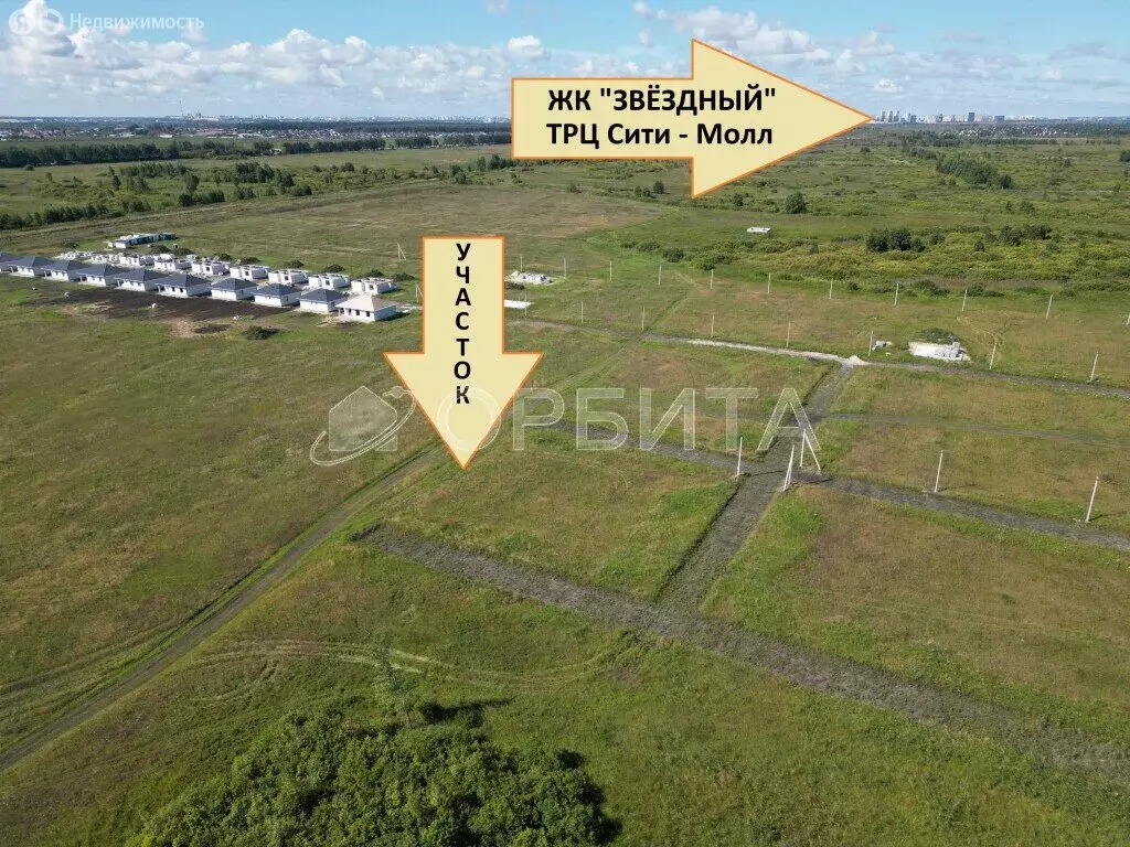 Участок в Тюмень, Тобольский тракт, 15-й километр (6.62 м) - Фото 1