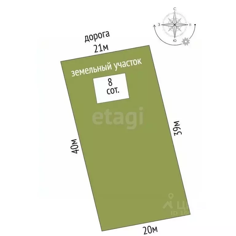 Участок в Крым, Феодосия муниципальный округ, Щебетовка пгт пер. ... - Фото 2