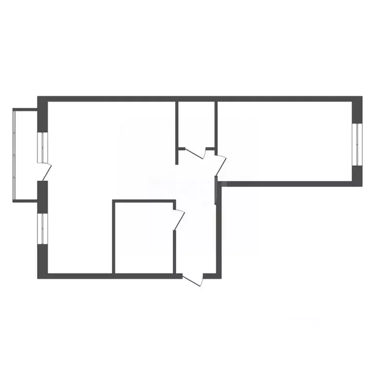 2-к кв. Красноярский край, Красноярск Энергетики мкр, ул. Львовская, ... - Фото 2