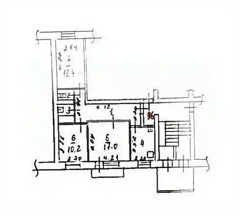 3-к кв. Иркутская область, Иркутск Дальневосточная ул., 55Б (66.0 м) - Фото 1