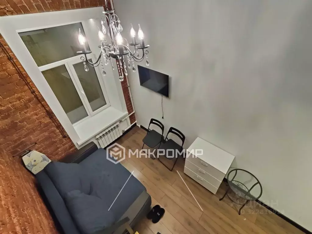 Студия Санкт-Петербург ул. Некрасова, 17 (24.0 м) - Фото 1