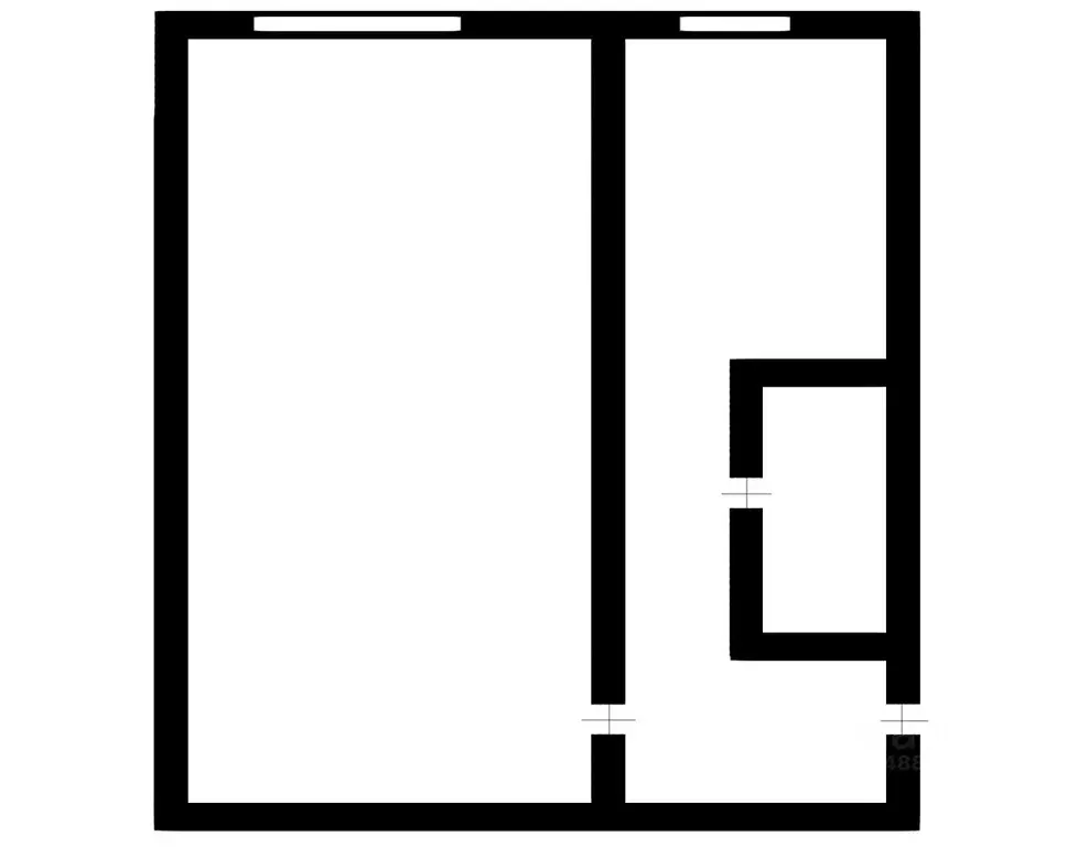 1-к кв. Татарстан, Казань Волгоградская ул., 2 (33.5 м) - Фото 2