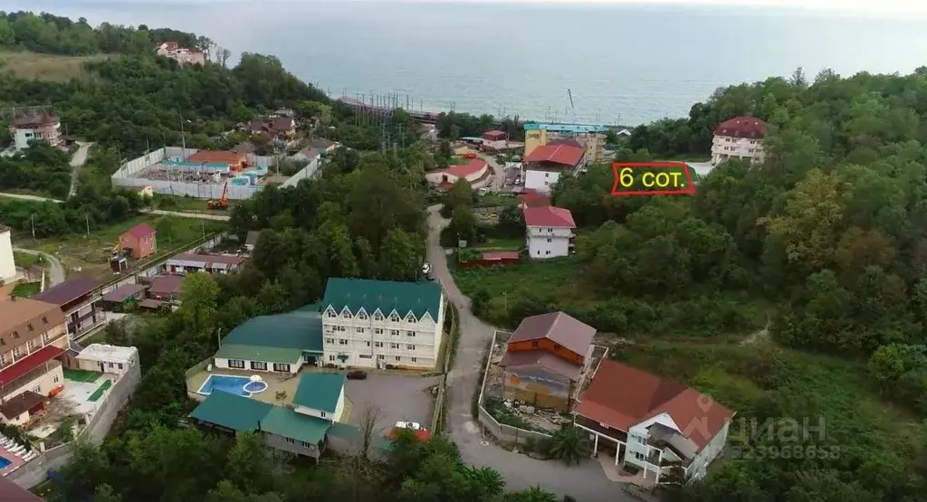 Участок в Краснодарский край, Сочи Главная ул., 7А/7 (6.0 сот.) - Фото 2