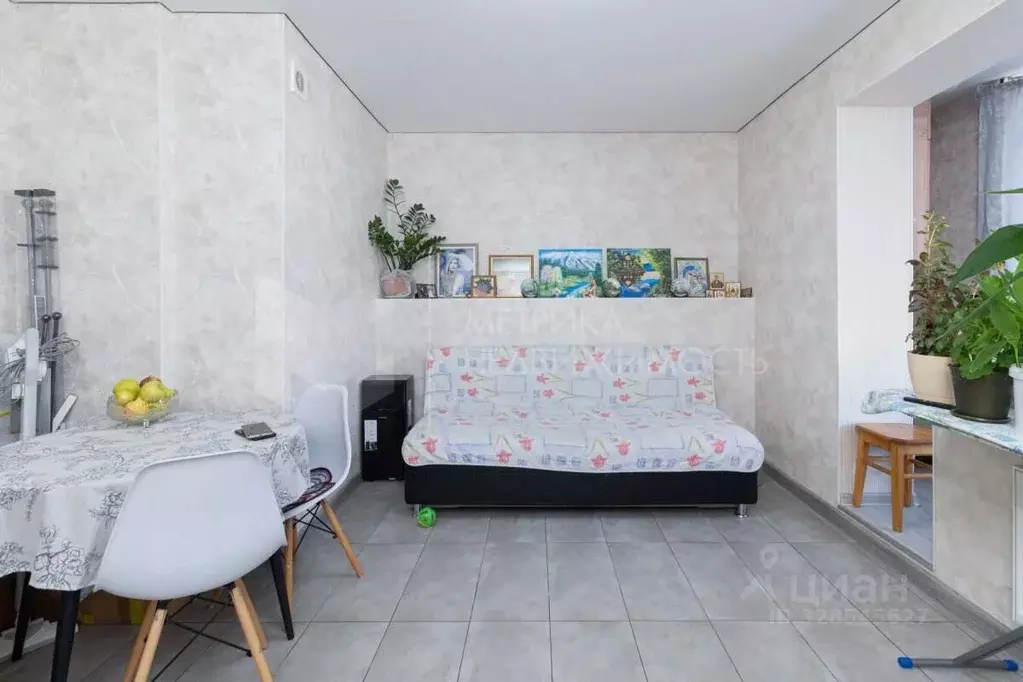 Студия Тюменская область, Тюмень ул. Новоселов, 115 (24.1 м) - Фото 1