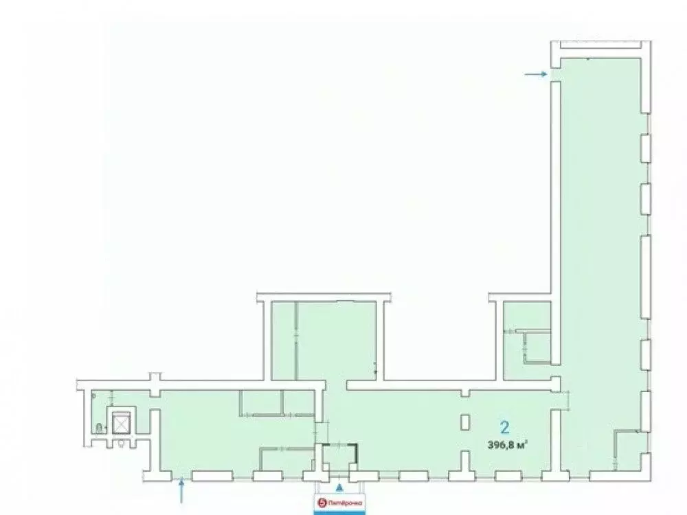 Торговая площадь в Москва Большая Грузинская ул., 12 (397 м) - Фото 2