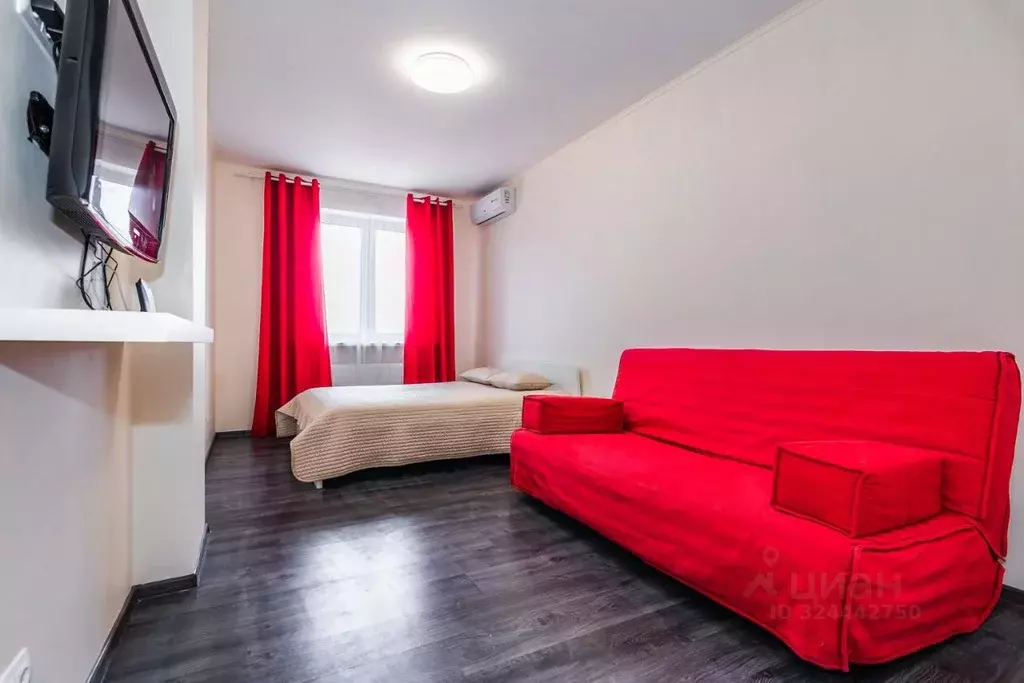 1-к кв. Краснодарский край, Краснодар Московская ул., 118к2 (35.0 м) - Фото 1