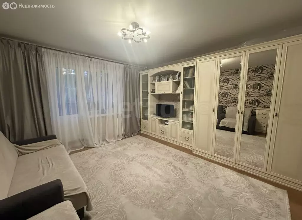 1-комнатная квартира: Тюмень, микрорайон Тарманы, улица Маршака, 7 (40 ... - Фото 1