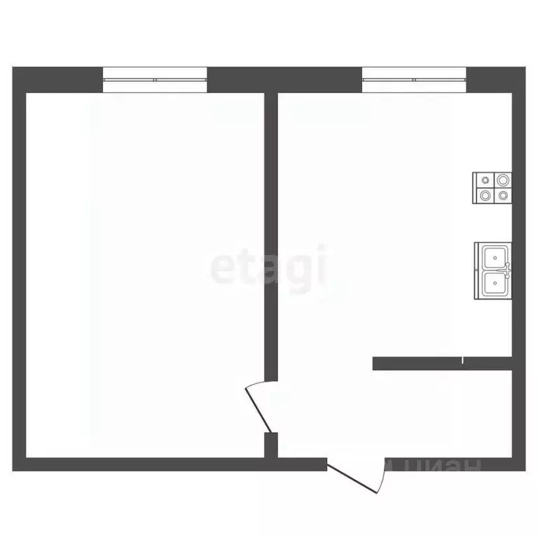 Комната Вологодская область, Череповец ул. Ленина, 130 (34.8 м) - Фото 1