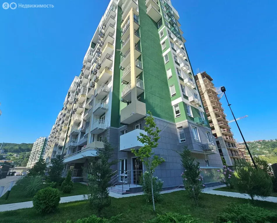 Квартира-студия: Сочи, улица Искры, 66/9к1 (34.2 м) - Фото 1