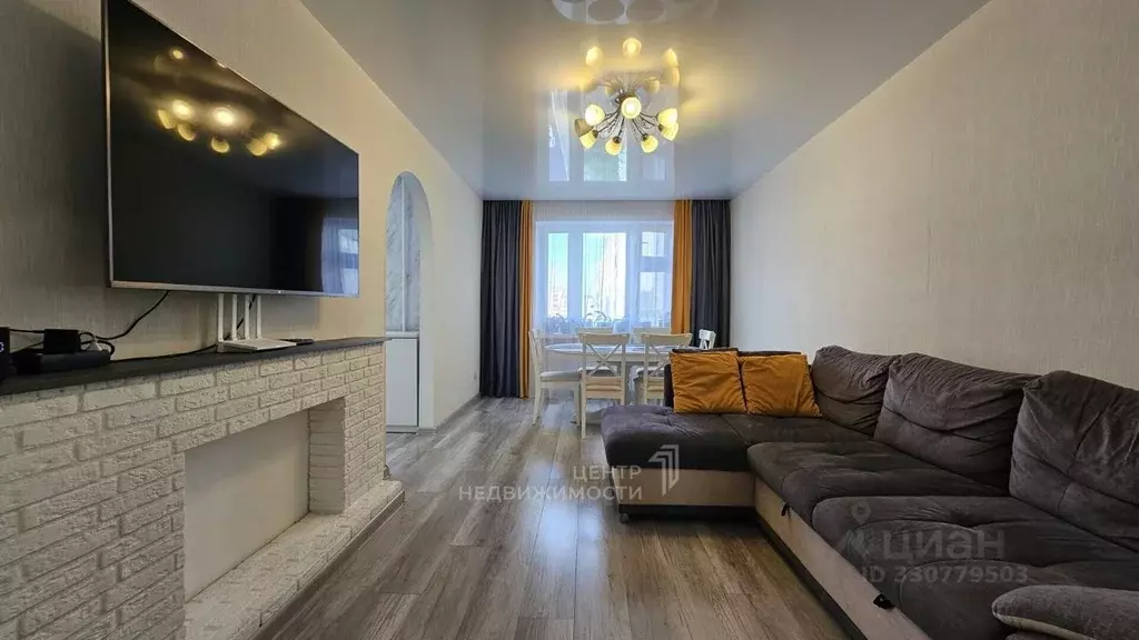 3-к кв. Татарстан, Казань Чистопольская ул., 19 (65.3 м) - Фото 2