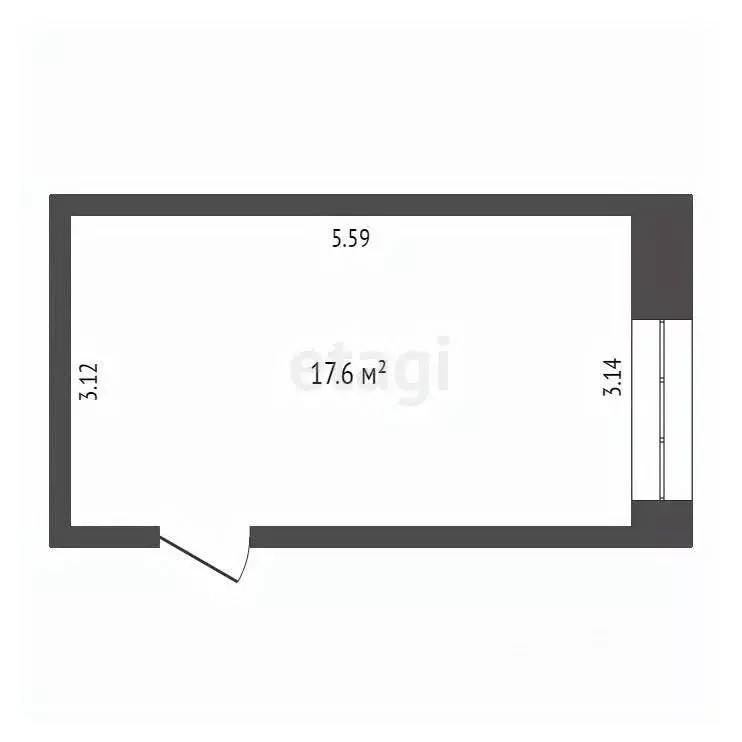 Комната Пермский край, Пермь ш. Космонавтов, 84А (17.6 м) - Фото 1